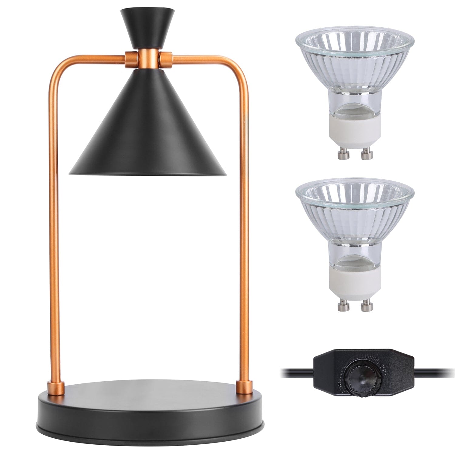 Electric Wax Melt Warmer Lamp Dimmable with 2 GU10 Bulbs Discount Shop Offer