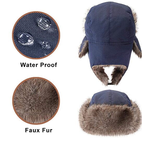 2-Pack: Men's Ushanka Winter Faux Fur Hat with Ear Flaps Free Shipping Release Dates