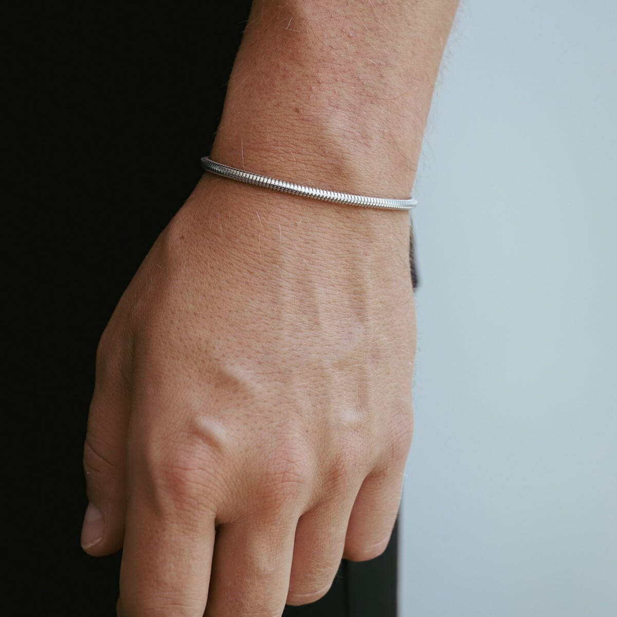 3.5MM Solid 925 Sterling Silver Italian Round Snake Chain Bracelet Made in Italy Cheap Tumblr