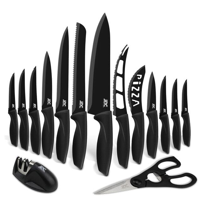 Lux Decor Collection Kitchen Knife Set Ultra Sharp Stainless Steel Knives Set Cheap 100% Original