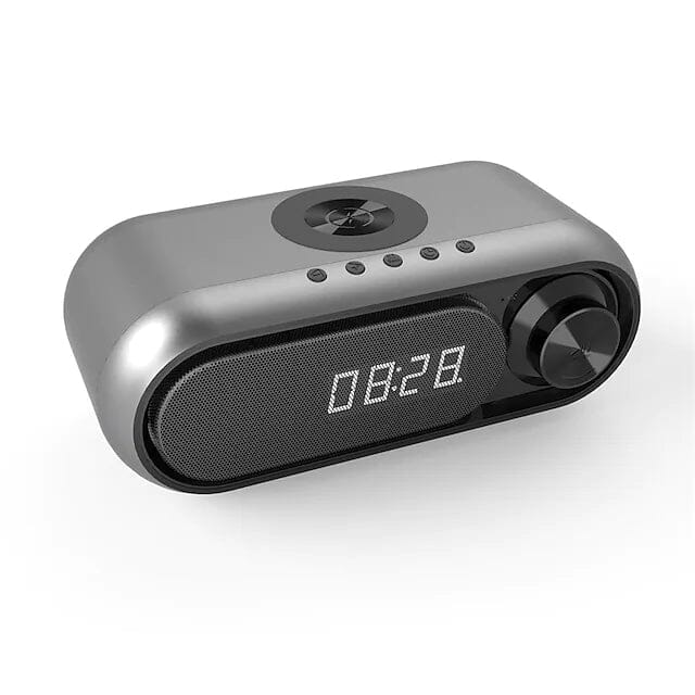 Bluetooth Speaker Wireless Charger with Alarm Clock Sale Amazon