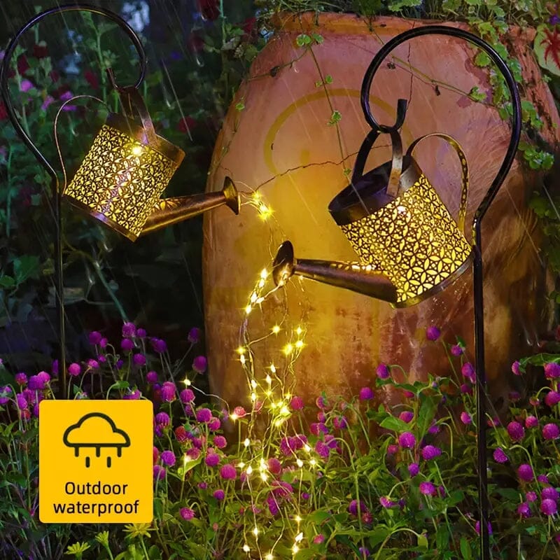 Waterproof Copper Solar Watering Can Light Sale Browse