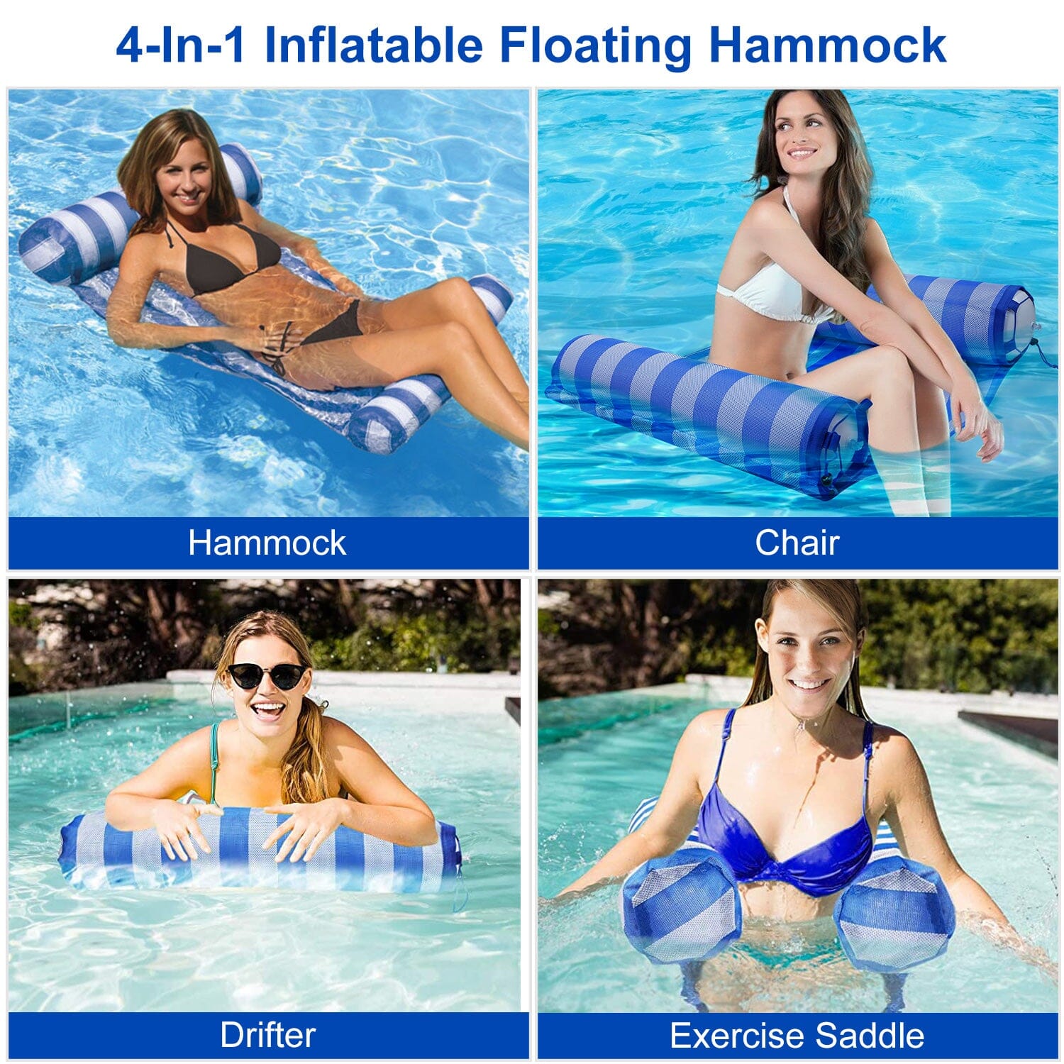 Swimming Pool Float Hammock Inflatable Free Shipping Low Cost