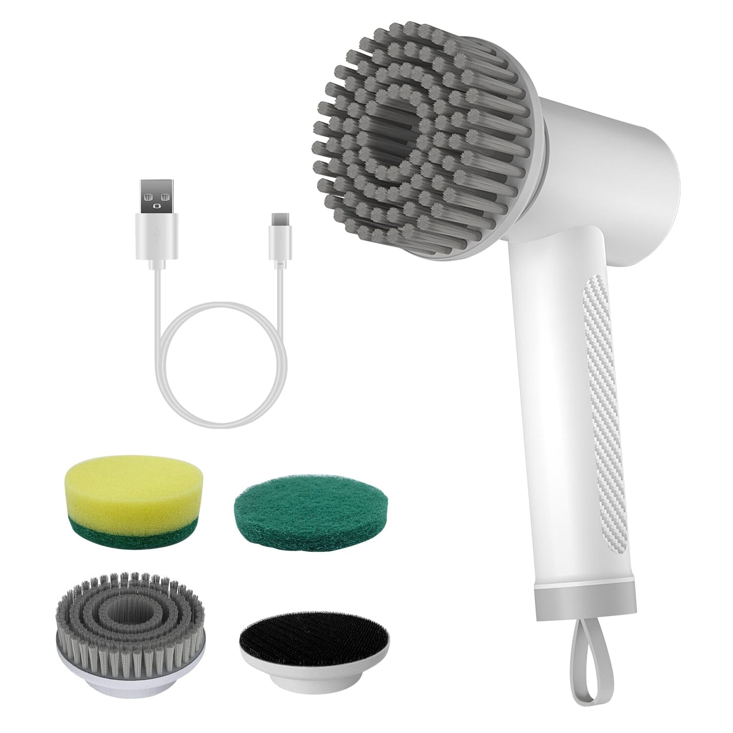 Electric Handheld Spin Scrubber Cordless Cleaning Brush with 2 Rotating Speeds Low Cost Online