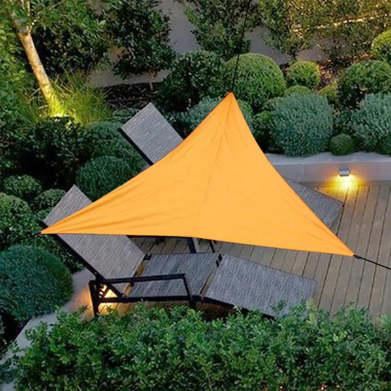 Durable Outdoor Sun Shade Sail for Terrace, Yard, Deck, and Garden - Waterproof and UV Resistant Triangle Canopy Cheap Sale From China