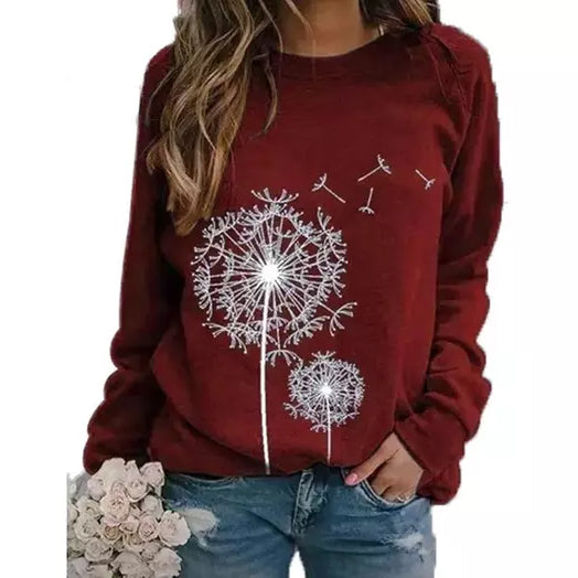 Women's Casual Dandelion Top Cheap Online Store Manchester