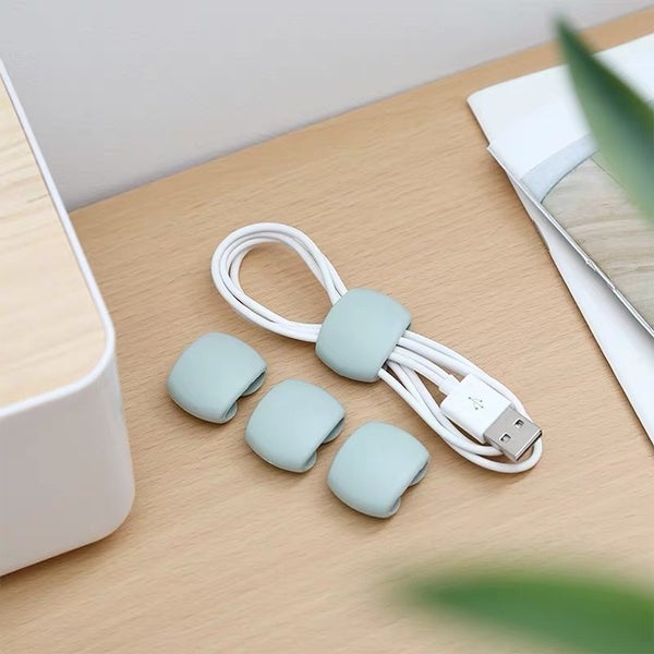 8-Piece: Portable Reusable Cable Clips Organizer Clearance For Nice