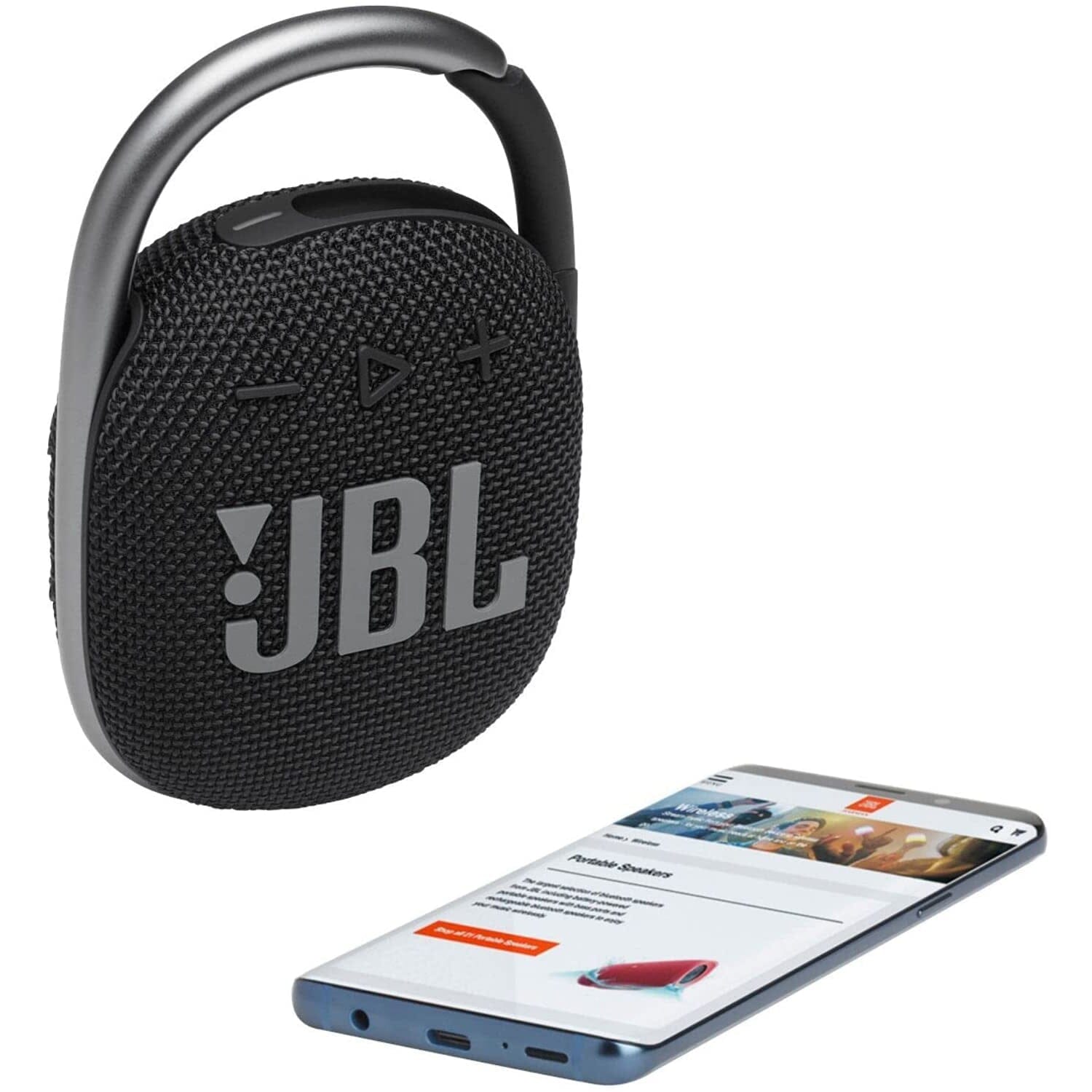 JBL Clip 4 - Portable Mini Bluetooth Waterproof Speaker Reliable For Sale