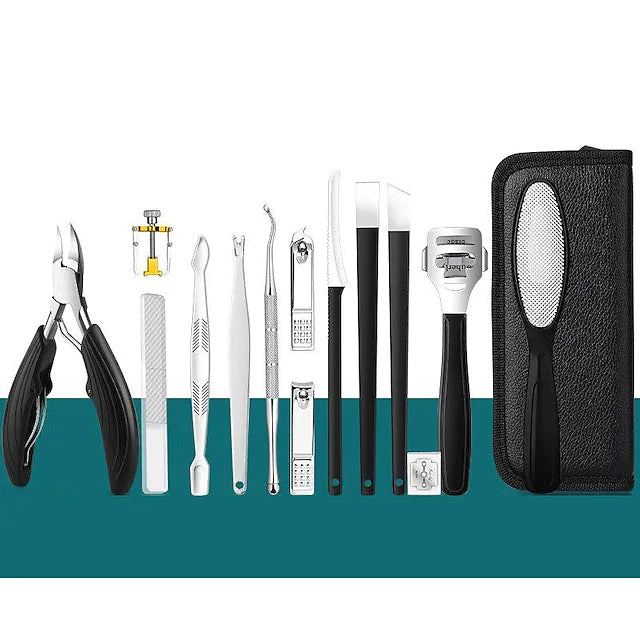 15-Piece: Nail Clipper Pedicure Set Buy Cheap 2025 Unisex