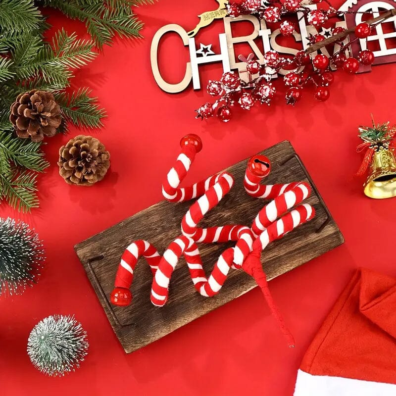 6-Pieces: Red White Candy Christmas Tree Decorations Genuine Cheap Online