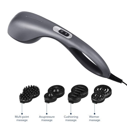 Naipo Handheld Massager with Heat & 4 Attachments Free Shipping 100% Original