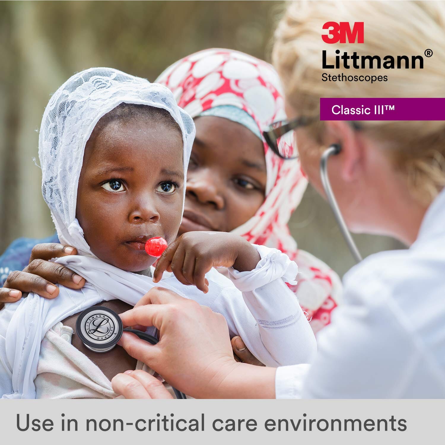 3M Littmann Classic III Monitoring Stethoscope (Refurbished) Buy Cheap Best Wholesale