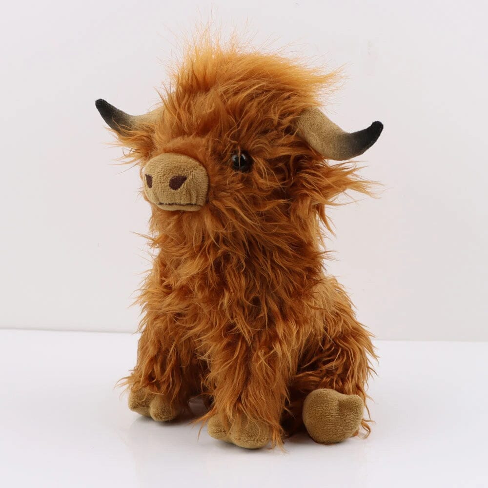 Cute Highland Cow Plush Toy Discount 2025