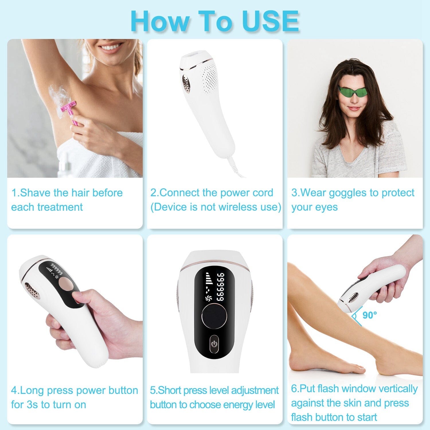 Laser Hair Removal Ice Cooling Permanent IPL Cheap Sale Reliable