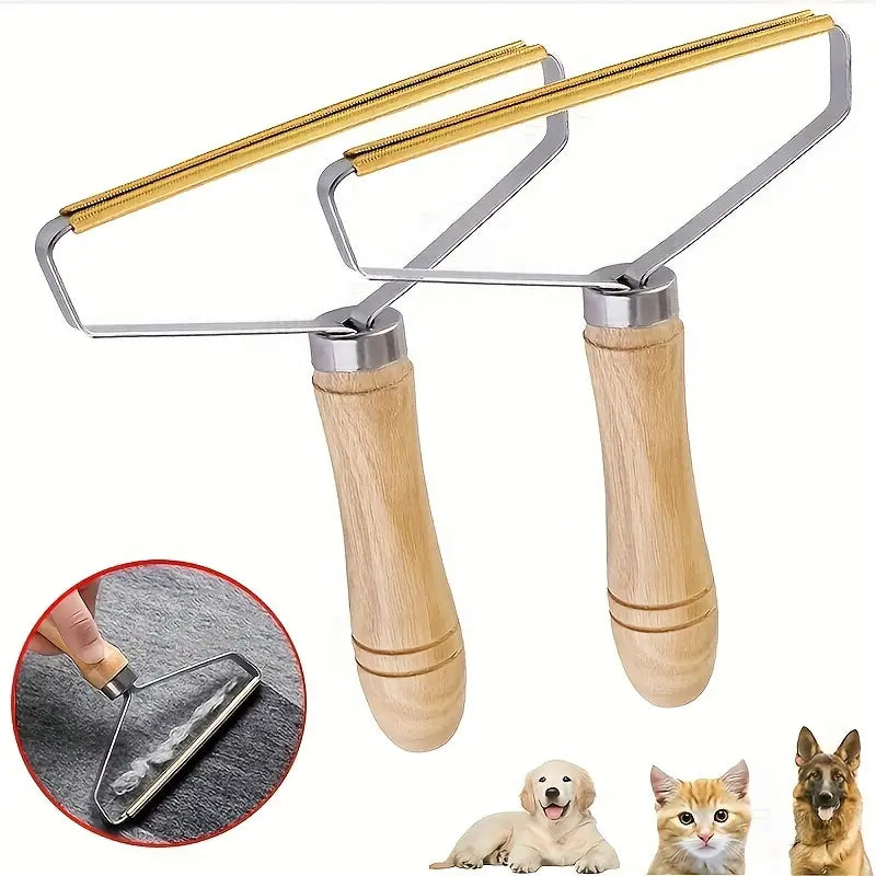 2-Pack: Pet Hair Remover Brush Manual Lint Roller Cheap For Cheap