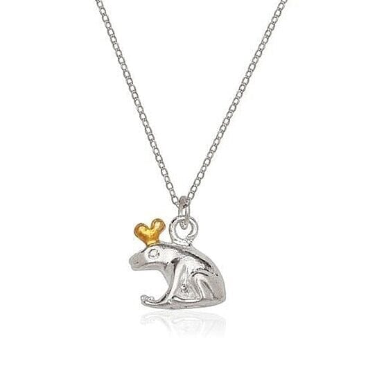 Sterling Silver Frog Charm and Chain Outlet 2025 Newest