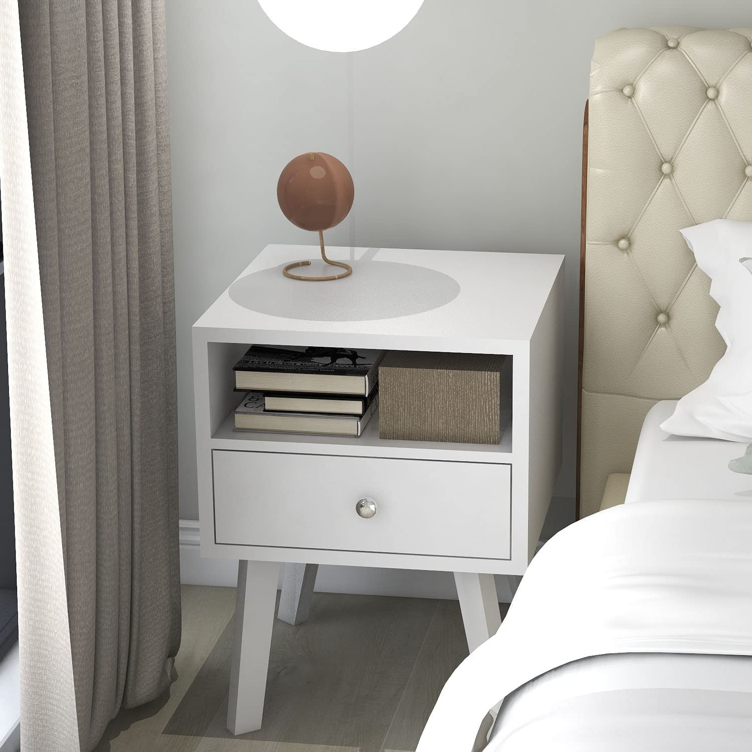 Wood Nightstand with Drawer Order Cheap Pice