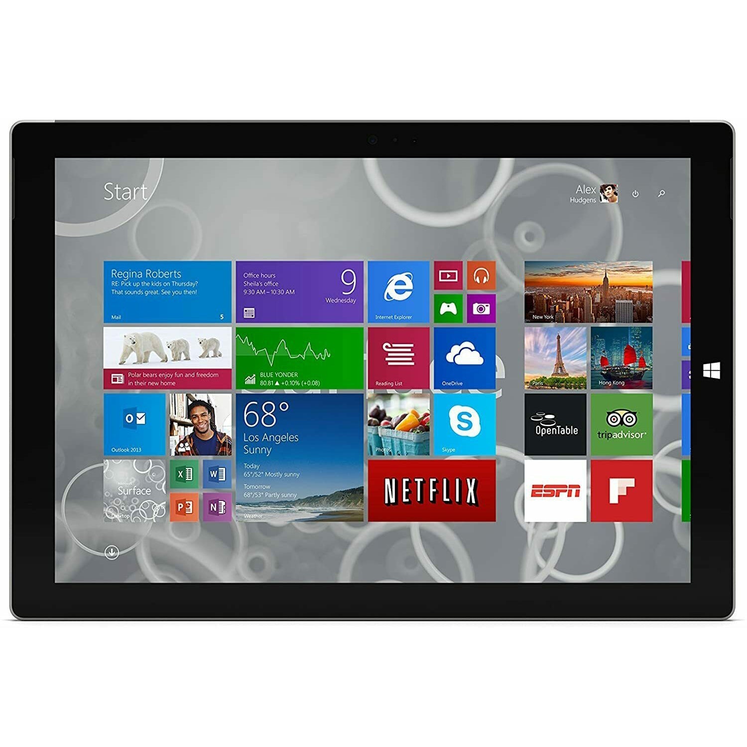 Microsoft Surface Pro 3 12.3 4GB RAM 128GB SSD Silver MQ2-00001 (Refurbished) Discount Ebay