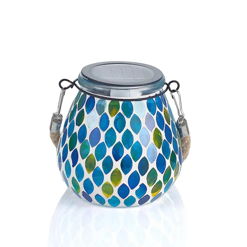 Solar Outdoor Mosaic Lantern High Quality