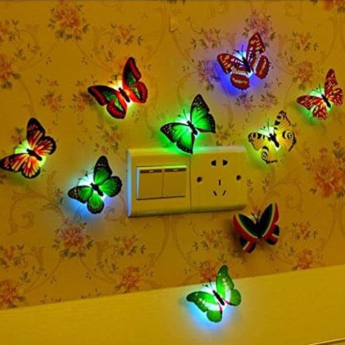 12-Pack: LED Butterfly Decoration Night Light Clearance Best Place