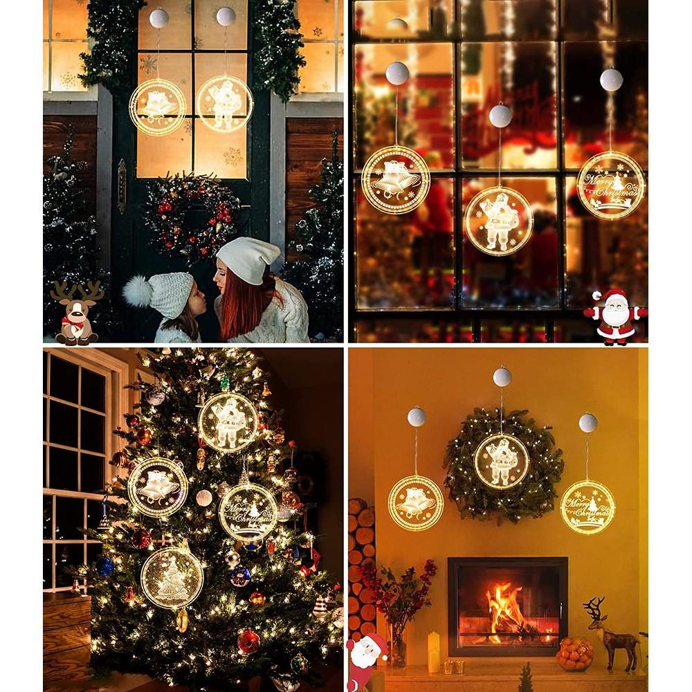 3-Pack: 3D Large Christmas LED Hanging Lights Low Pice Fee Shipping Sale Online