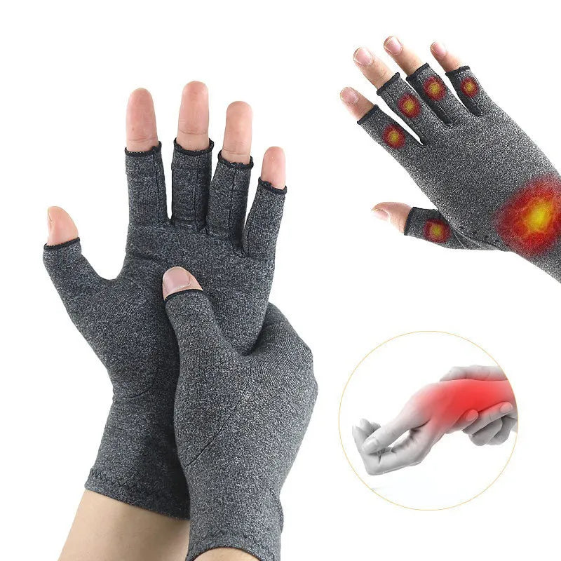 2-Pairs: Rheumatoid Arthritis Magnetic Compression Gloves Manchester Great Sale Online