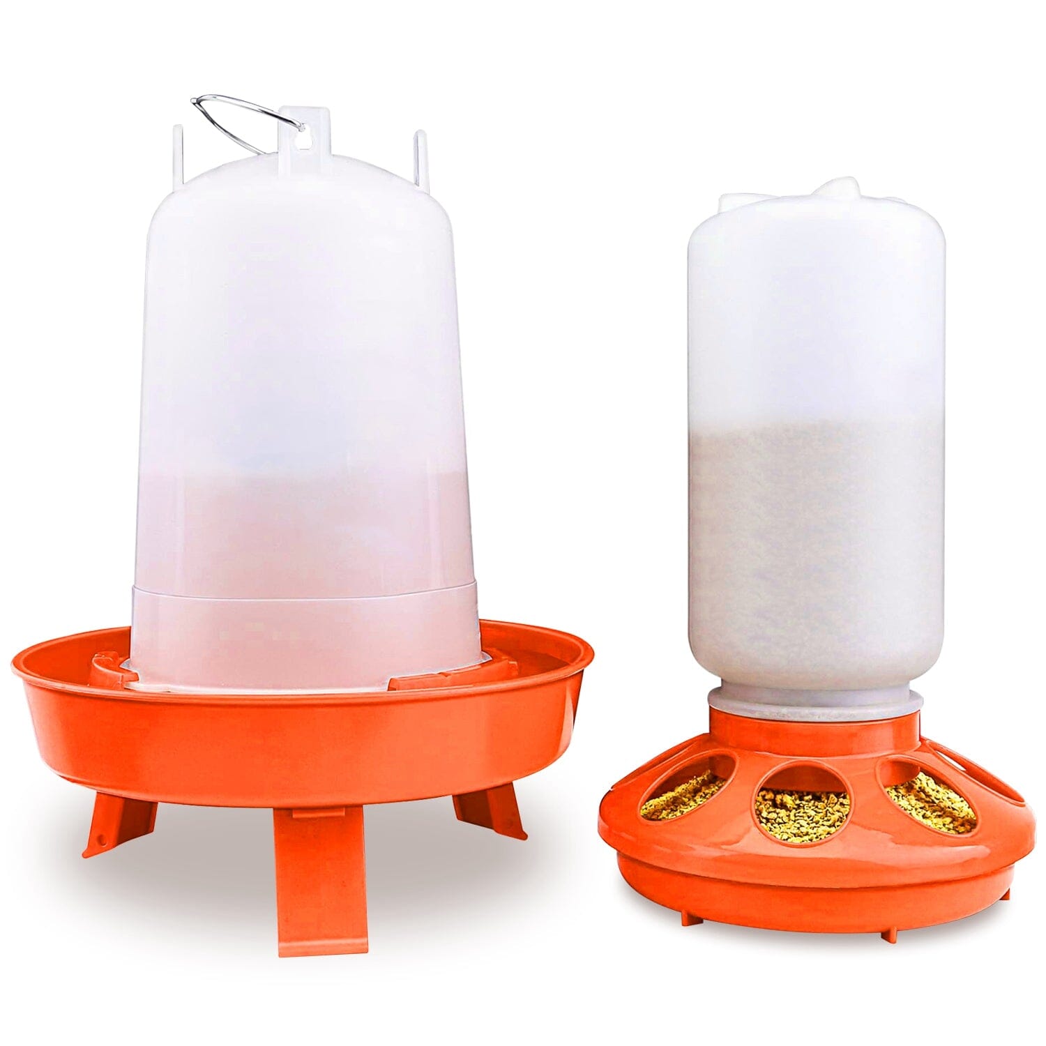 1.5L Chicken Feeder Adjustable Height Waterer Set Buy Cheap Footlocker Pictures