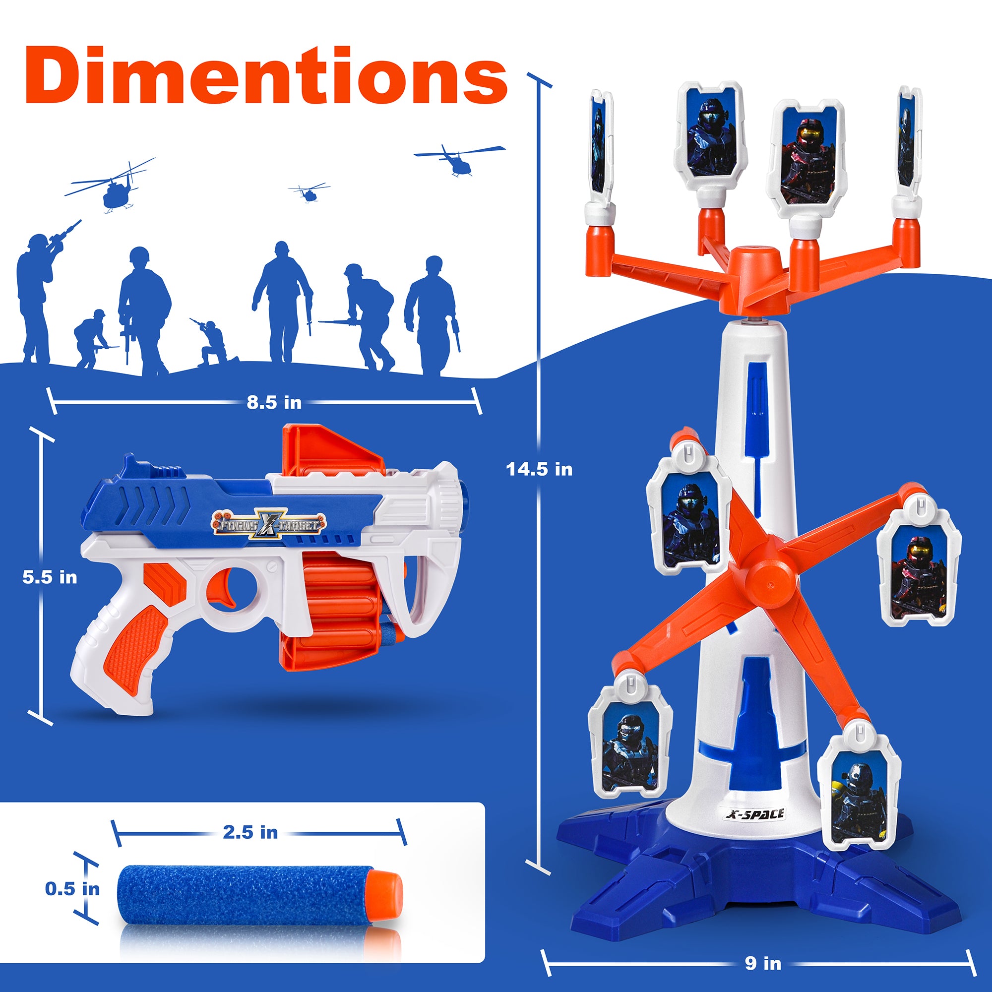 Electric Shooting Target Game View