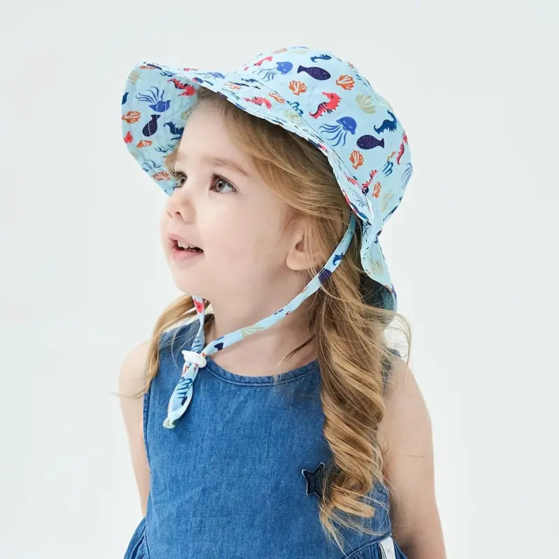 Summer Baby Anti UV Bucket Cap Free Shipping Genuine