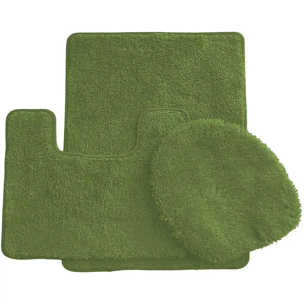 3-Piece Set: Ben&Jonah Elegant Bath Rug Set Discount Online