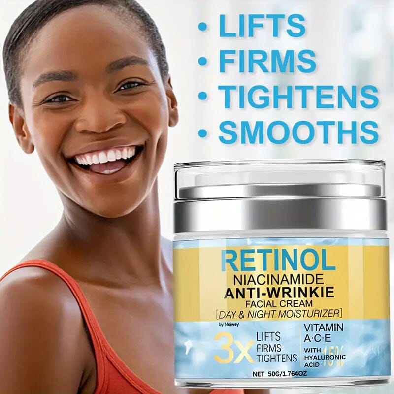 Retinol and Collagen Face Cream 1.764oz Anti-Wrinkle and Lifting with Vitamin E, Niacinamide Free Shipping Sast