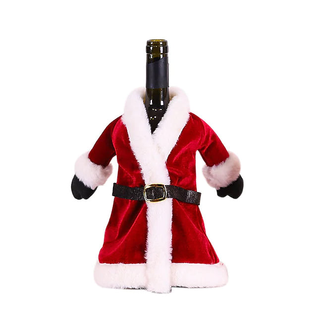 2-Pieces: Christmas Wine Bottle Cover Merry Christmas Decor Cheap Sale Footaction