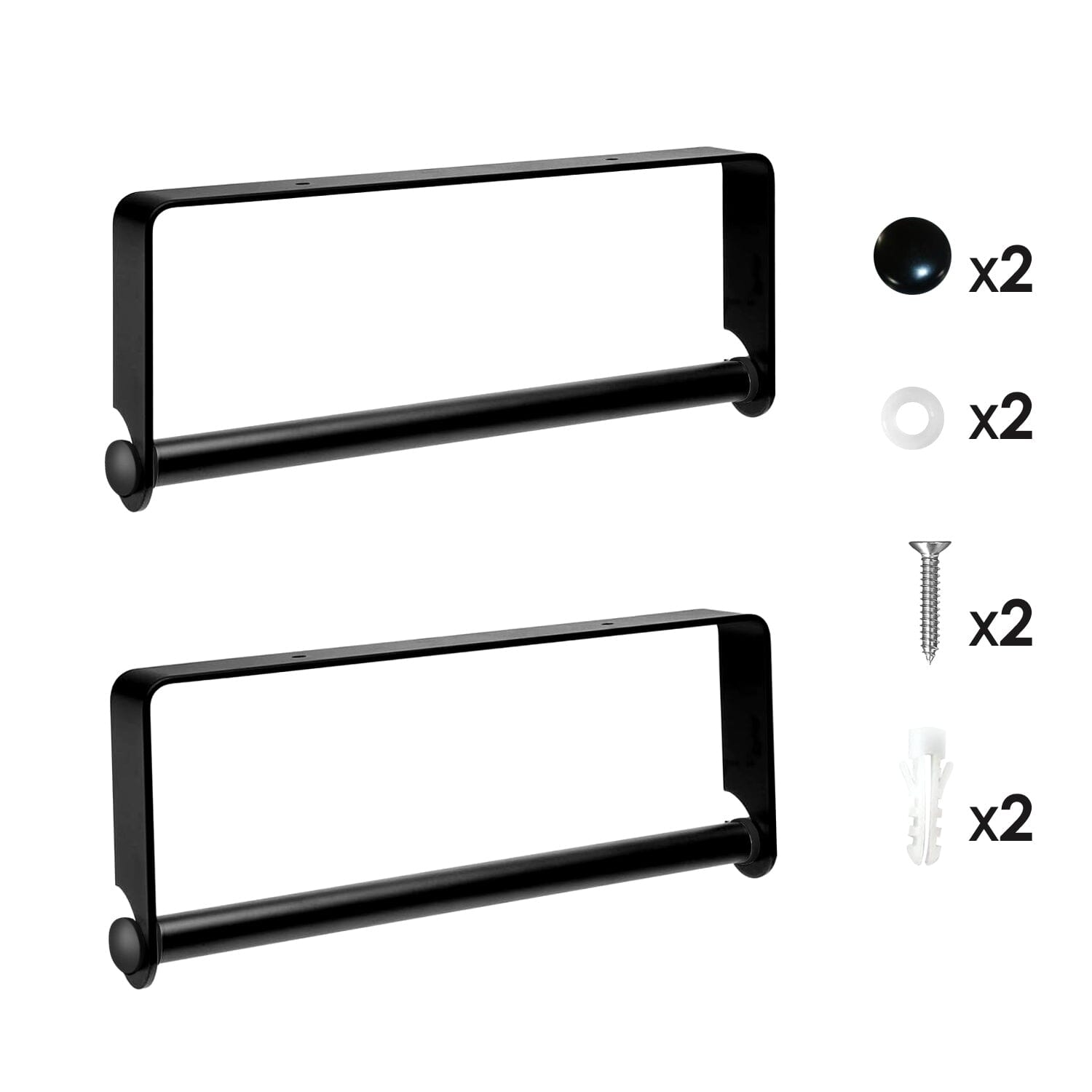 2-Pack: Wall Mounted Paper Towel Holder Under Cabinet For Sale