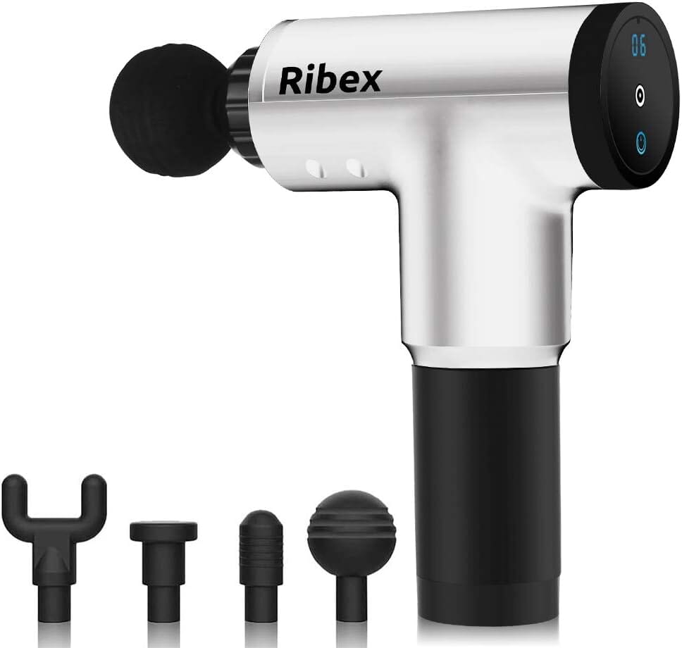 Ribex Pro Massage Gun With 4 Attachable Heads For Sale Cheap Pice From China