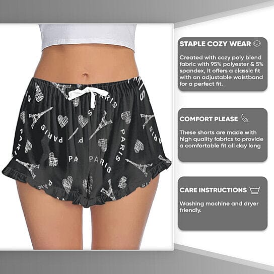 5-Pack: Women's Soft Comfy Printed Lounge Sleep Pajama Short Countdown Package Cheap Online