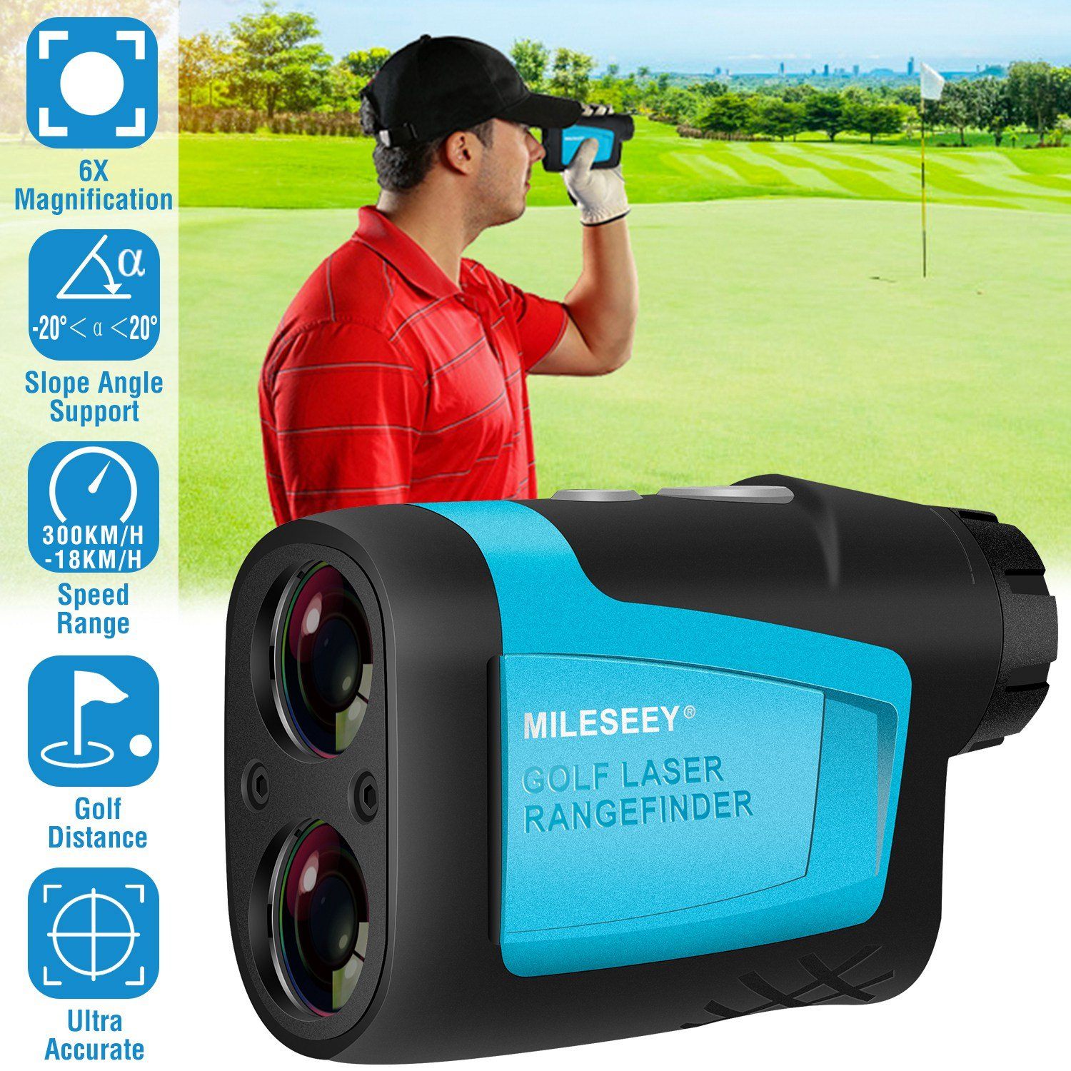 Mileseey Professional Precision Laser Golf Rangefinder Outlet Footlocker Finishline