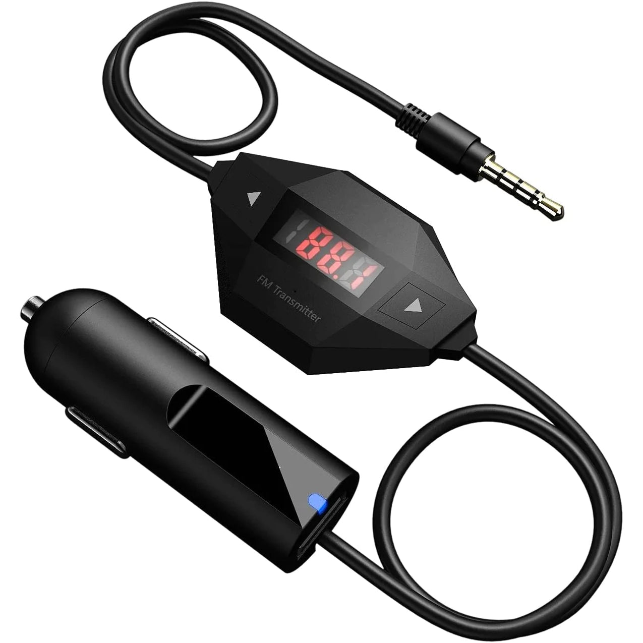 AUKEY FM Transmitter, Radio Adapter Car Kit with USB Car Charger Shop Offer For Sale