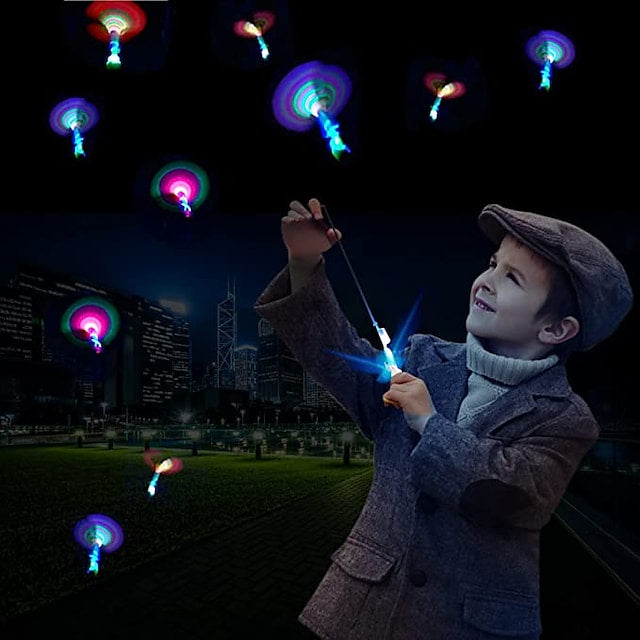 10-Piece: Amazing Led Light Arrow Rocket Helicopter Flying Toy Popular Cheap Online