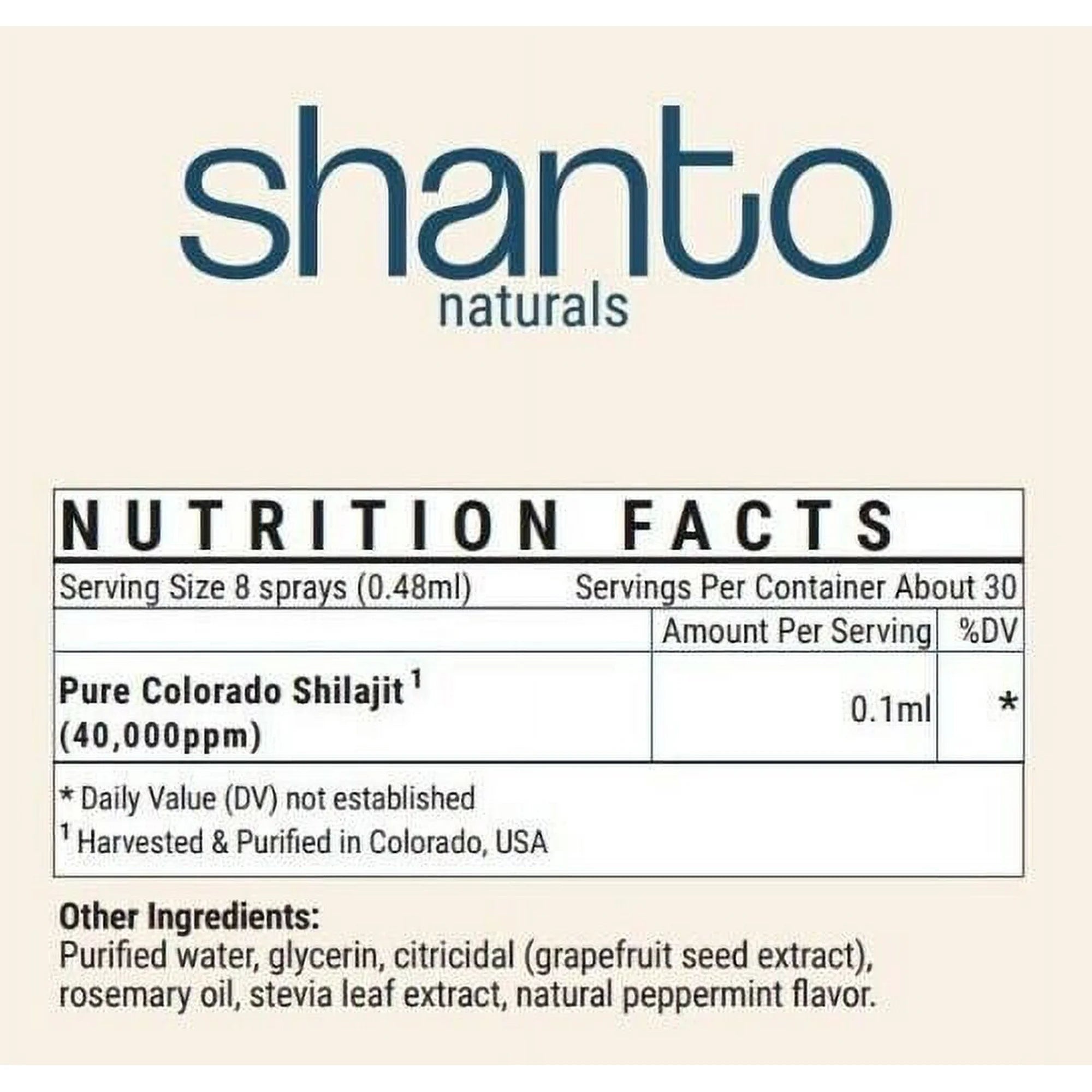 Shanto Naturals Premium Shilajit Oral Spray, Support Energy and Focus, Stimulant-Free, Fast Acting. Purified and Harvested in the USA- Shanto Naturals Pay With Visa Cheap Online