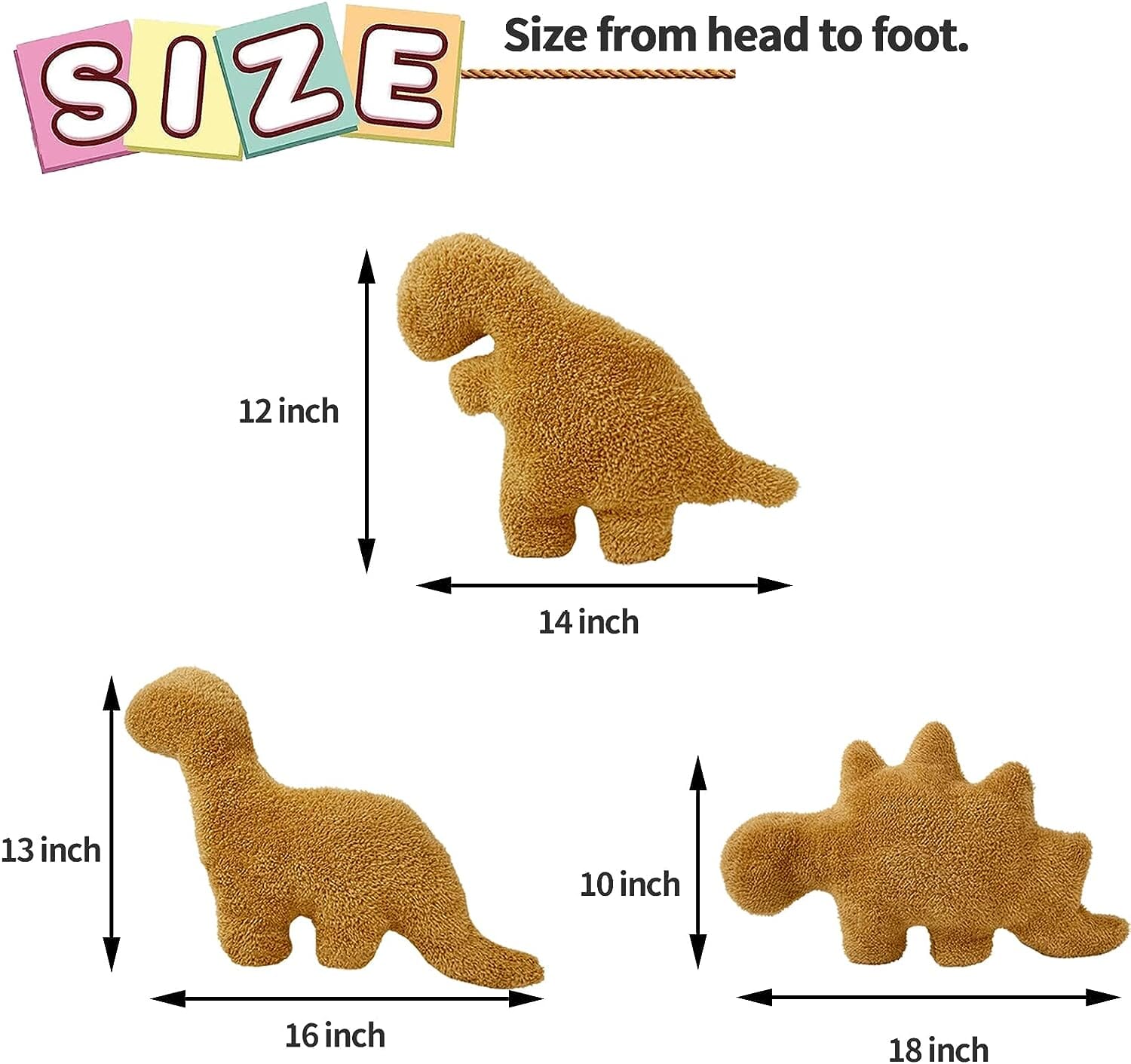 Dinosaur Chicken Nugget Plush Countdown Package Online