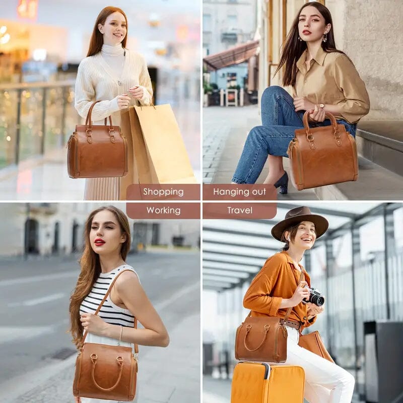 Retro PU Leather Handbag with Multi Card Slot Best Place Sale Online