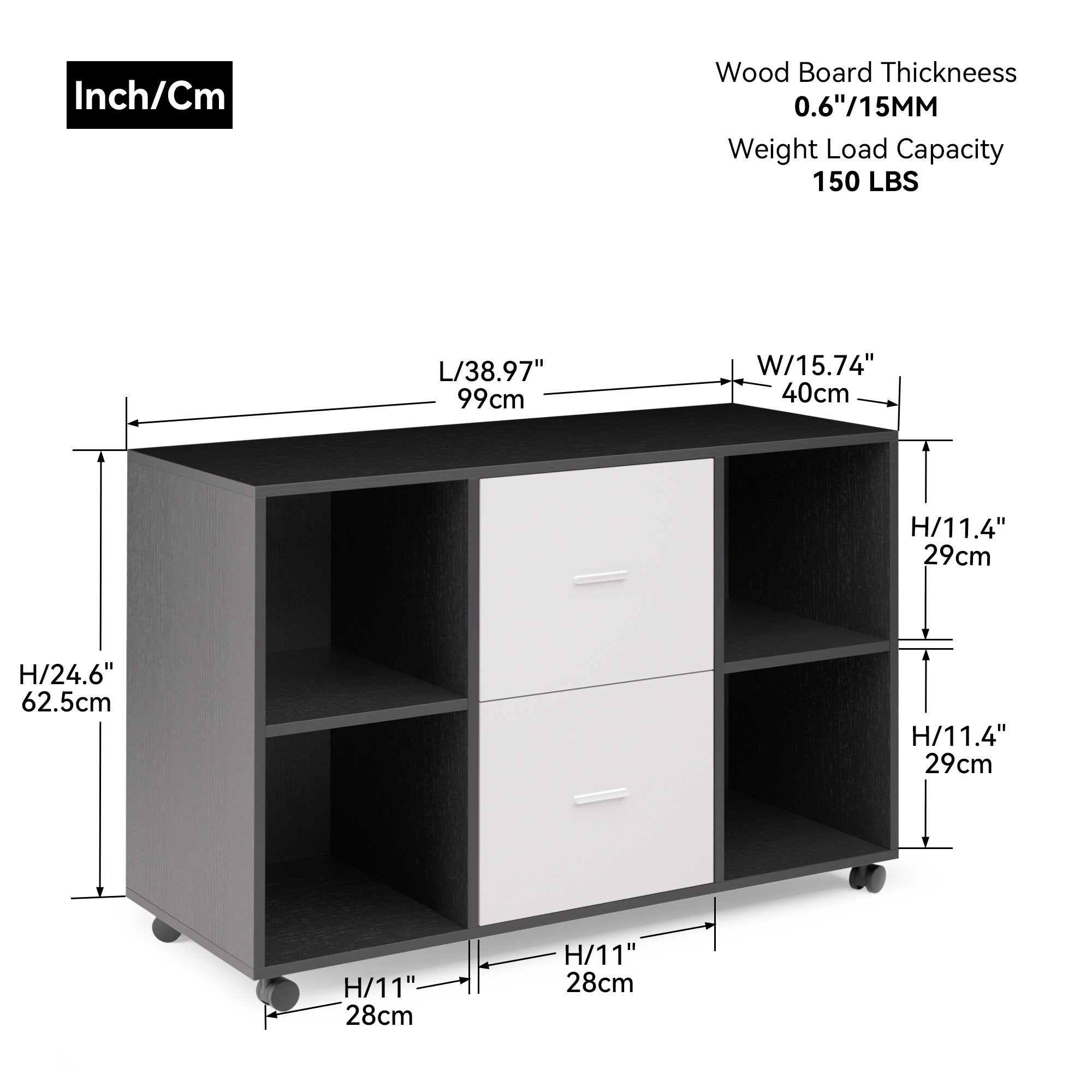 File Cabinet 2 Drawers Wooden Lateral Filling Cabinet Buy Cheap Excellent