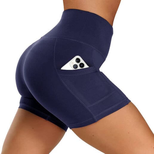 4-Pack: High Waist Soft Yoga Shorts for Women with 2 Side Pockets For Sale Finishline