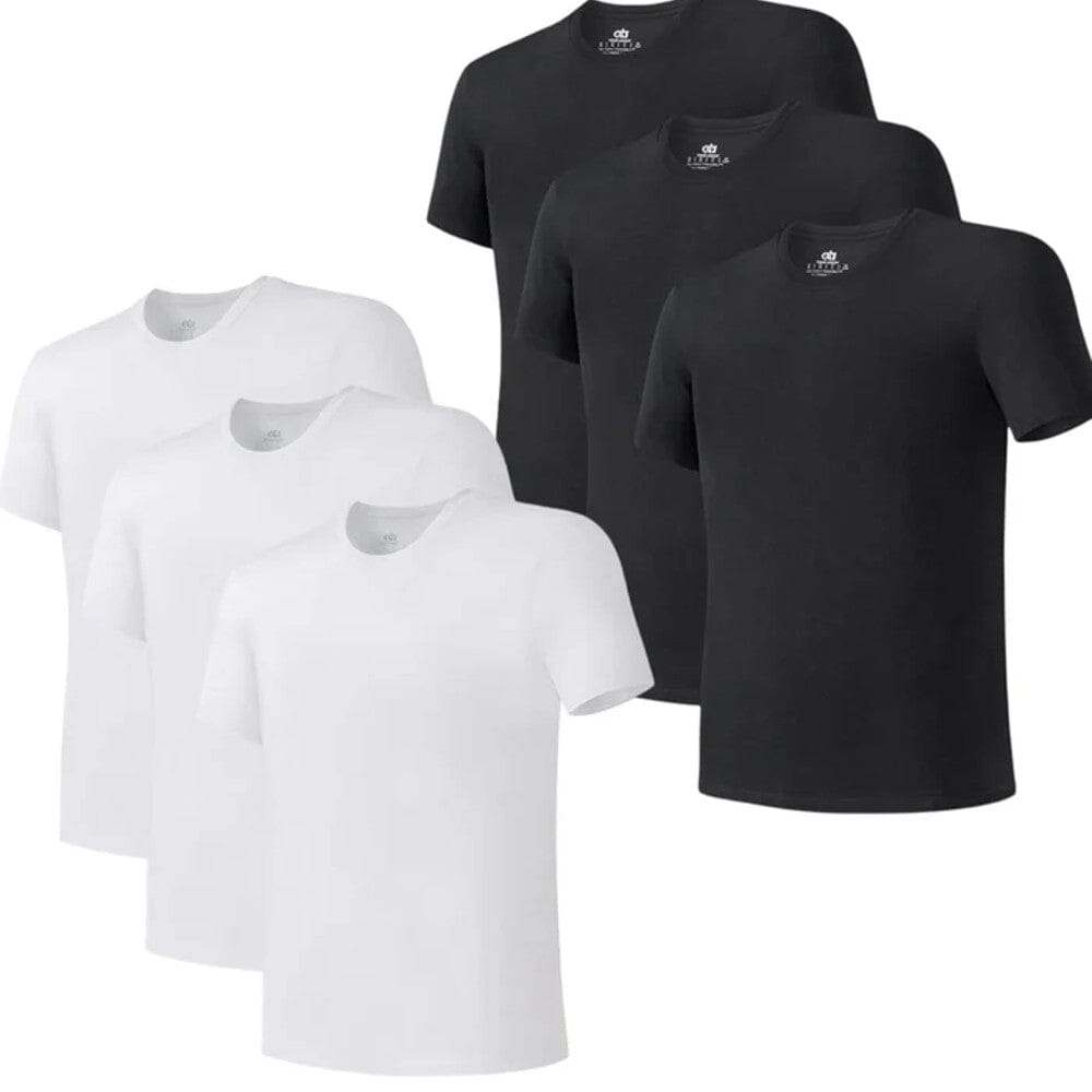 3-Pack: H.O.D. Men's 100% Cotton Crew Neck Short Sleeve T-Shirts Recommend Cheap Pice