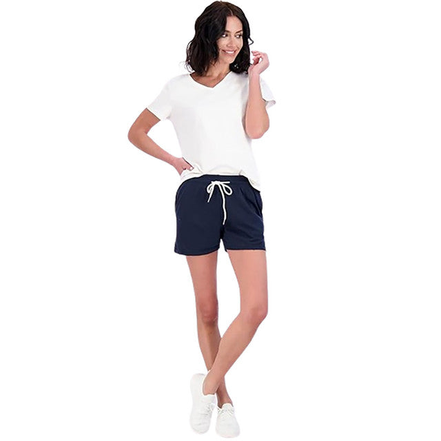 6-Pack: Women's Cotton French Terry Shorts with Pockets Best Place To Buy Online