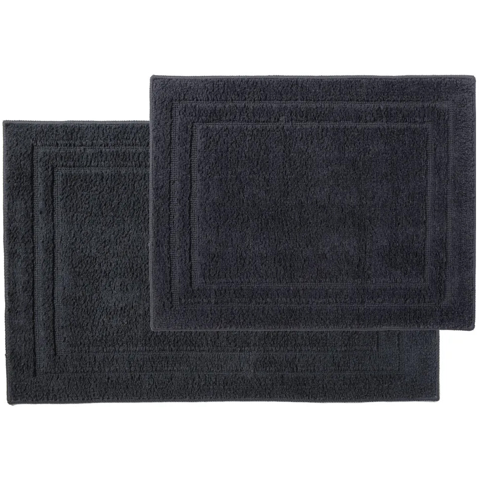 2-Piece: Bibb Home Microfiber Shag Bath Mat Set Buy Cheap Low Shipping Fee