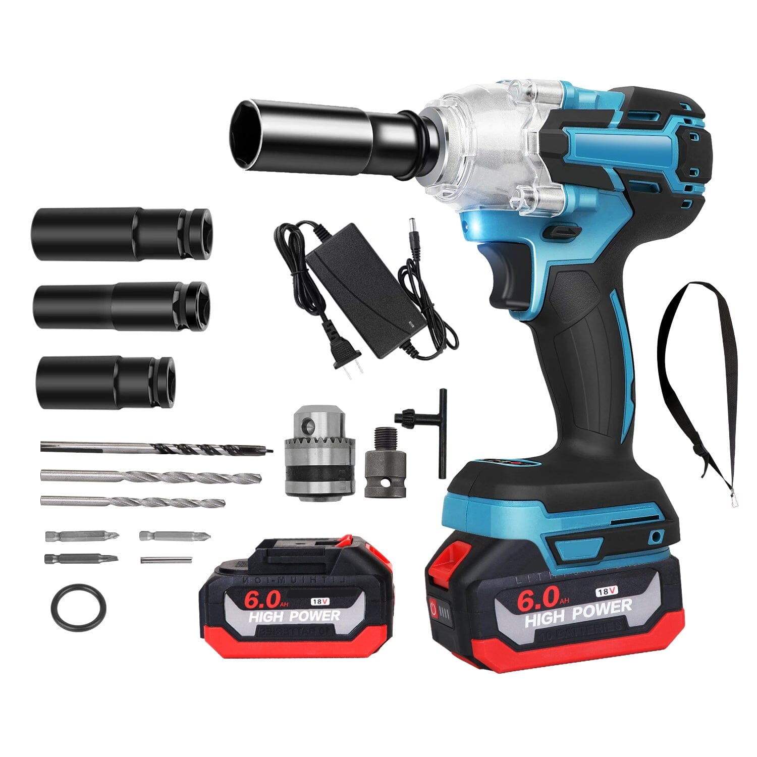 3-In-1 Cordless Electric Impact Wrench Drill Screwdriver with Brushless Motor Max 3450RPM Variable Speed Top Quality Cheap Pice