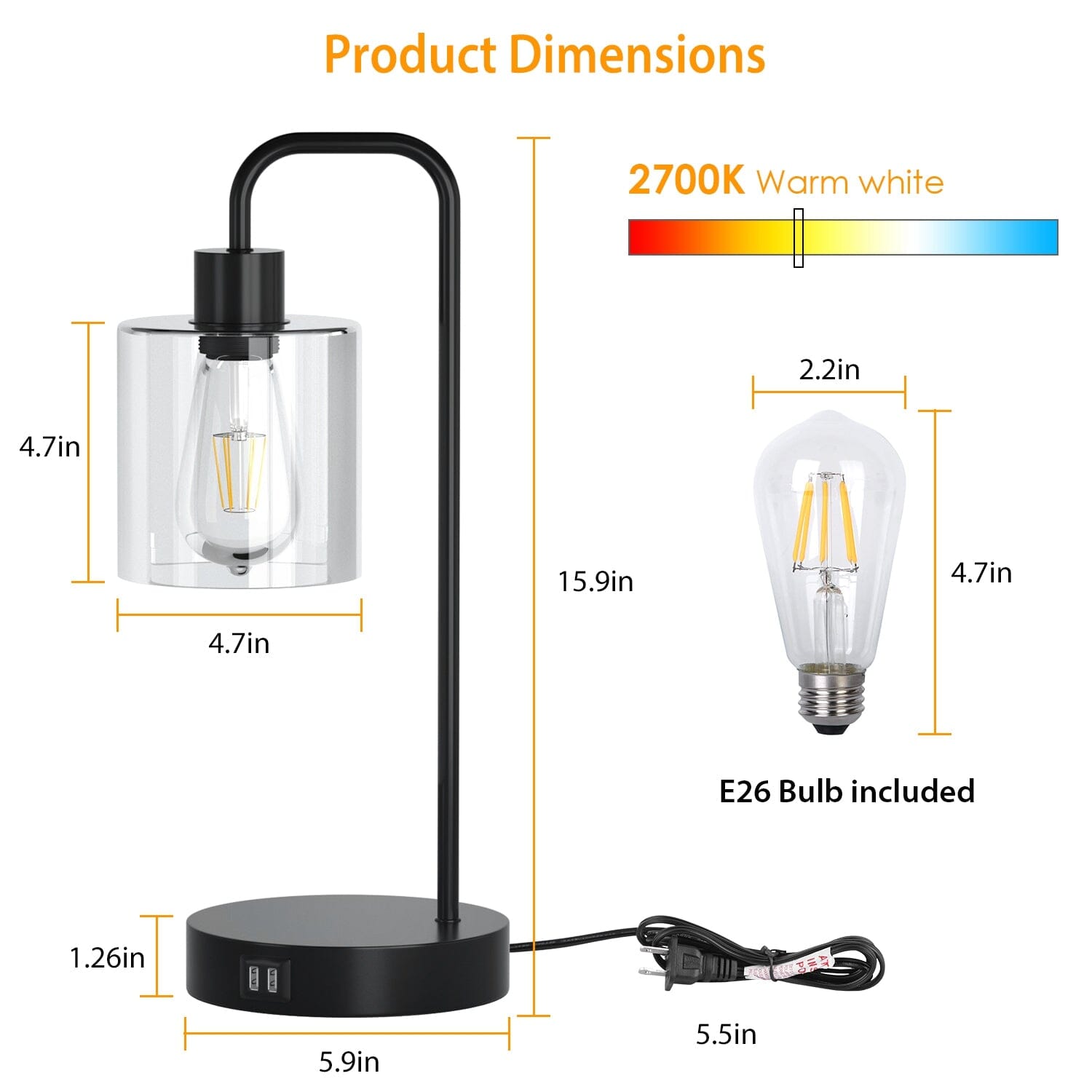 2-Pack: Touch Control Table Lamp Cheap Sale Huge Surprise