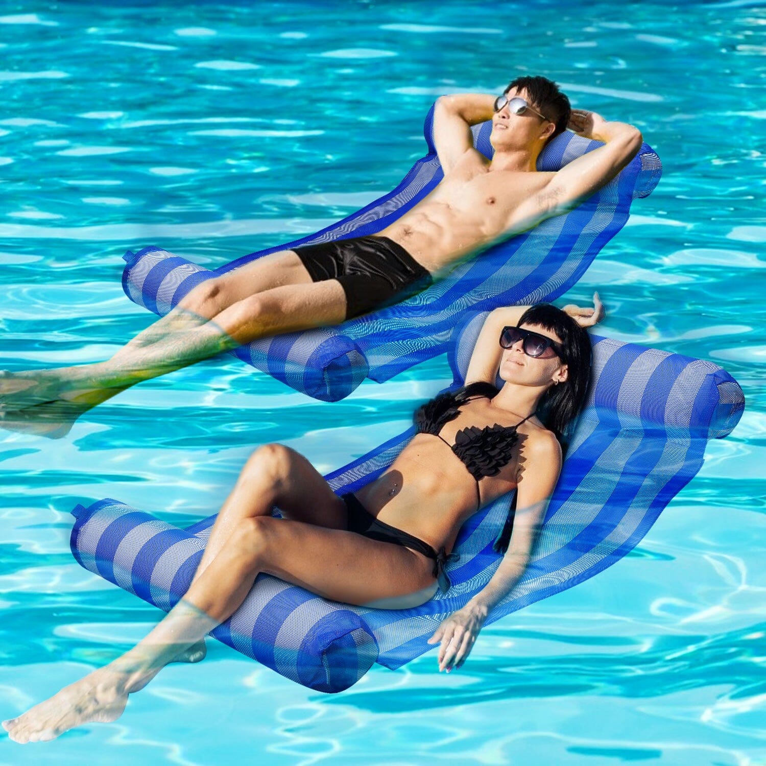 Swimming Pool Float Hammock Inflatable Free Shipping Low Cost