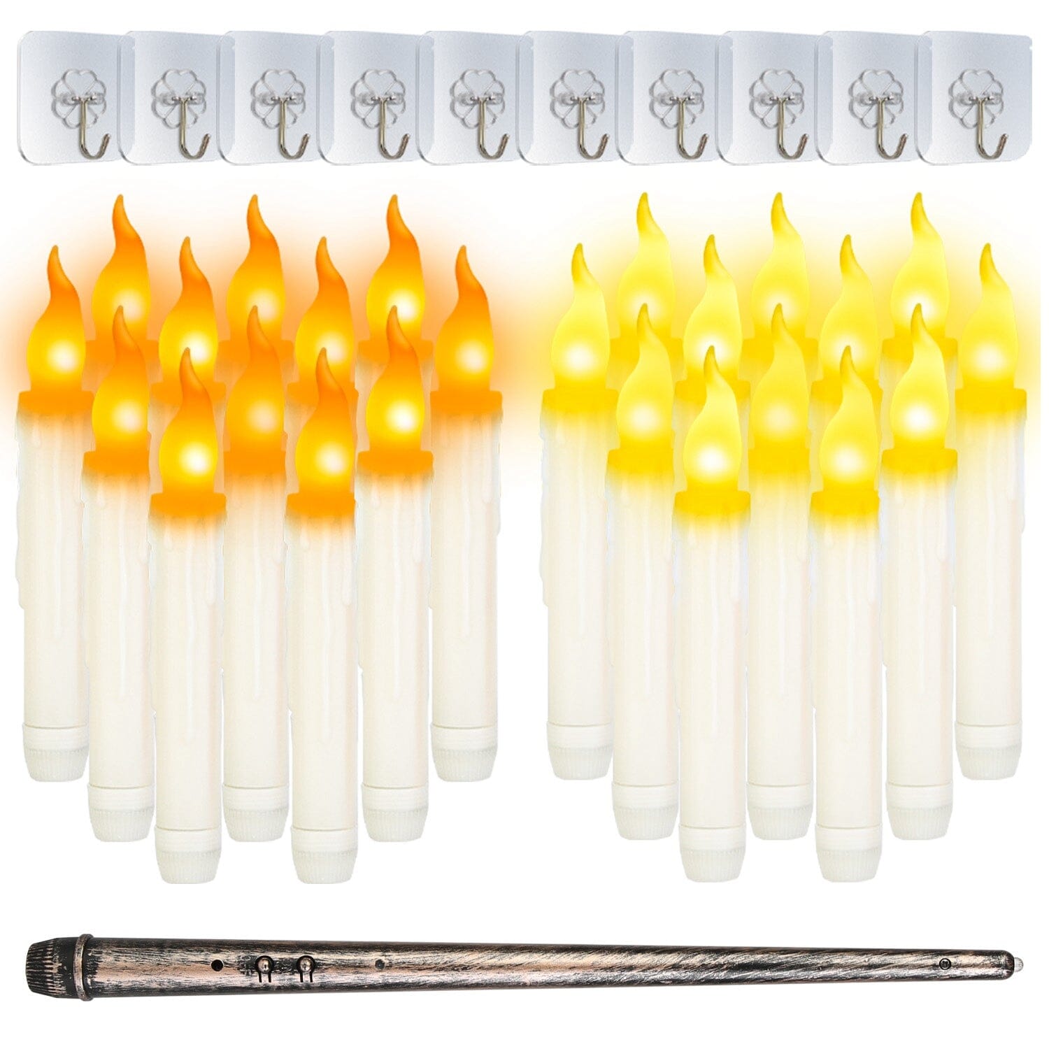 12-Pieces: Flameless LED Magic Floating Candles Outlet Recommend